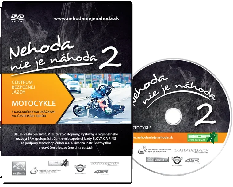 DVD Nehoda nie je náhoda 2. diel — Motocykle