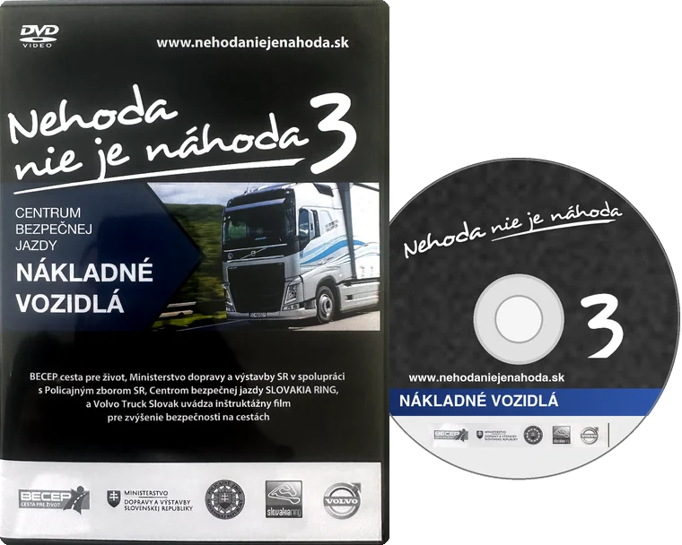 DVD Nehoda nie je náhoda 3. diel — Nákladné vozidlá